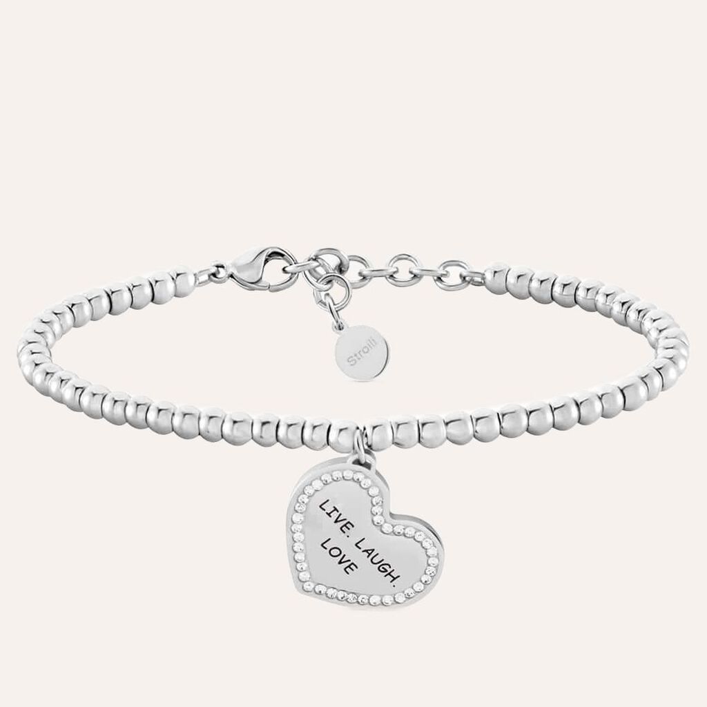 Bracciale Sunrise Acciaio Cristallo