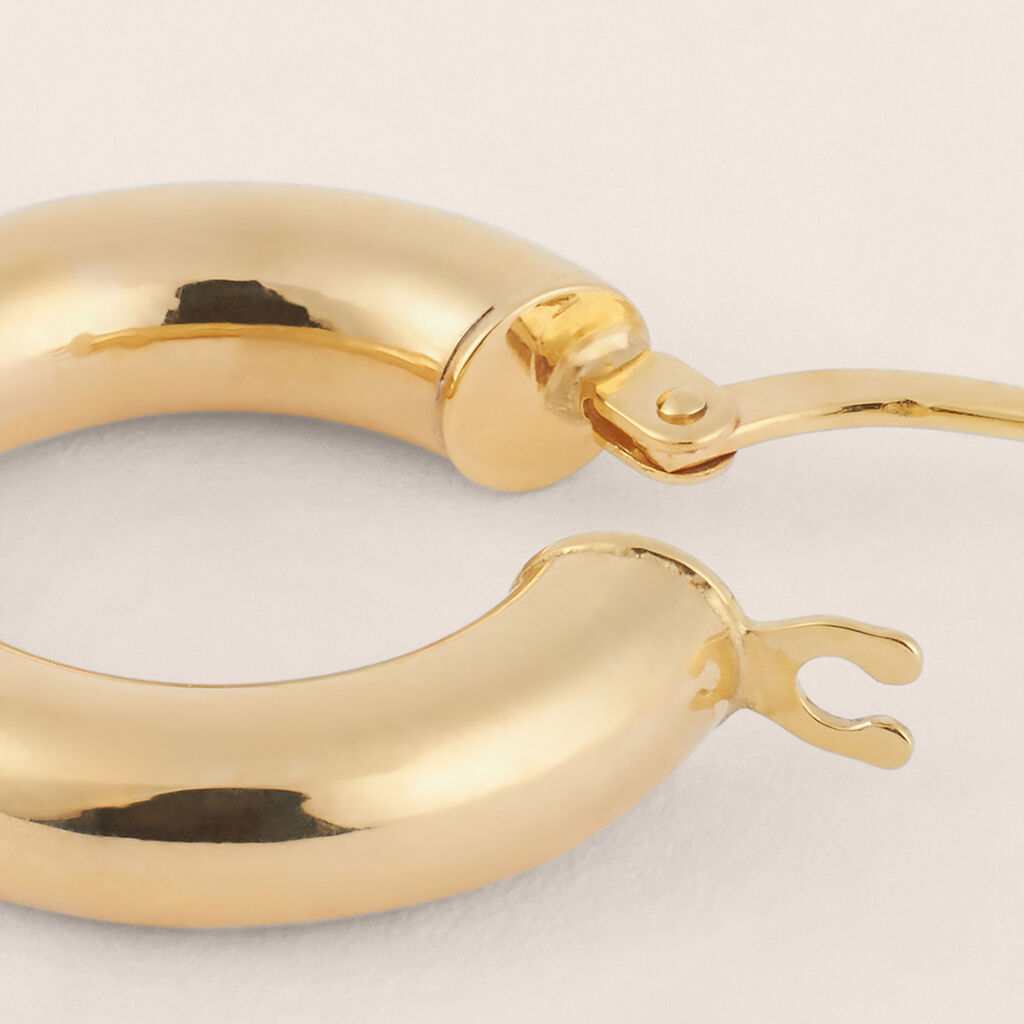 Orecchini A Cerchio Toujours Oro Giallo - Orecchini a Cerchio Donna | Stroili
