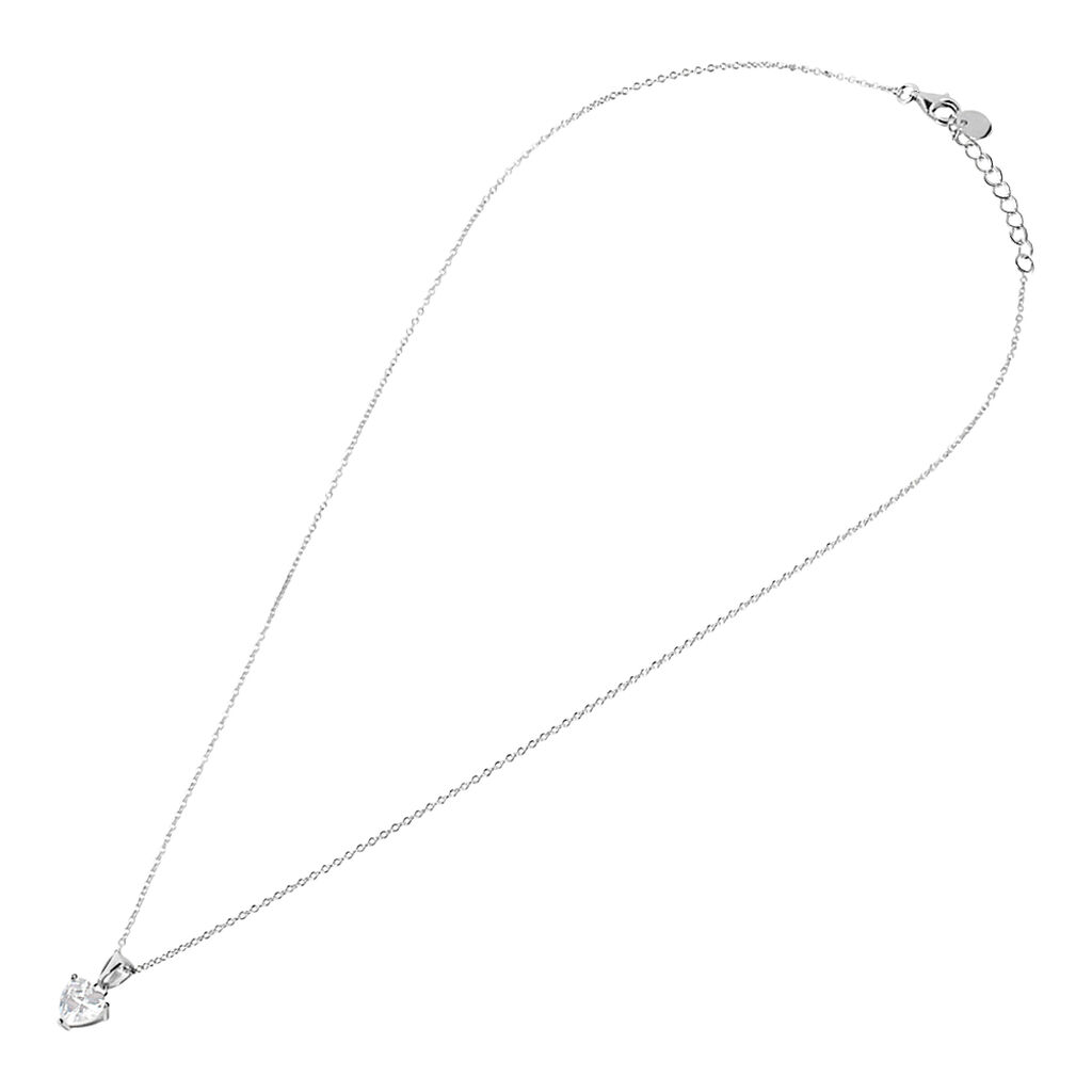 Collana Punto Luce Silver Elegance Argento Rodiato Cubic Zirconia - Collane Punto Luce Donna | Stroili