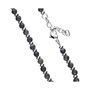 Bracciale Acciaio Labradorite 19+3cm