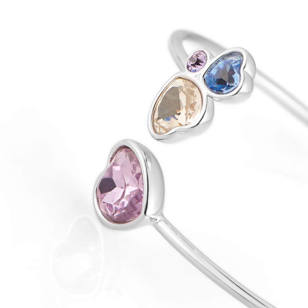 Bangle Violet Ottone Cristallo - Bracciali Rigidi Donna | Stroili