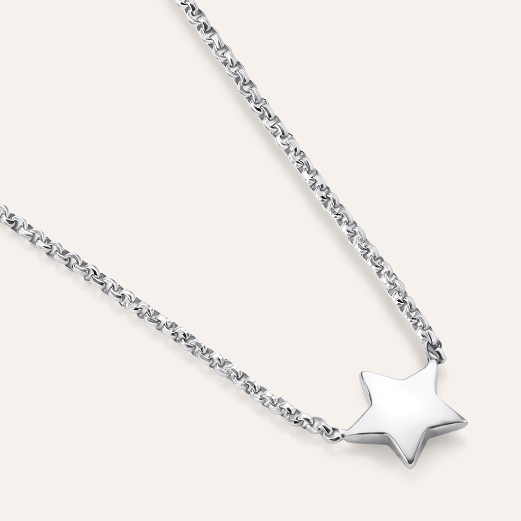 Collana Silver Collection Argento Rodiato