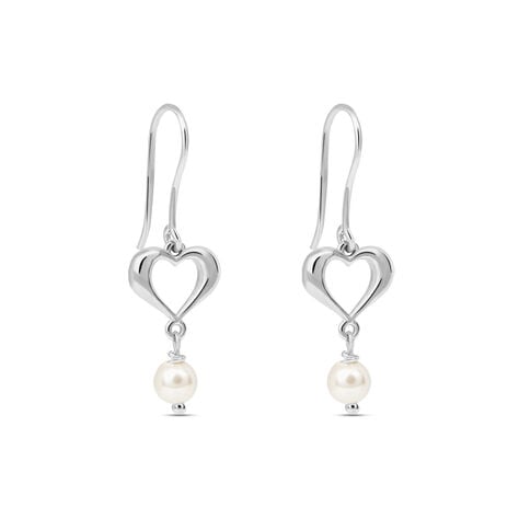 Orecchini Pendenti Silver Pearls Argento Rodiato Perla sintentica - Orecchini Pendenti Donna | Stroili