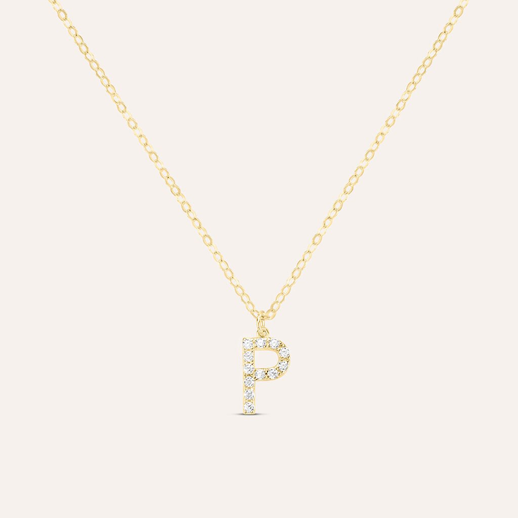 Collana Claire Oro Giallo Cubic Zirconia