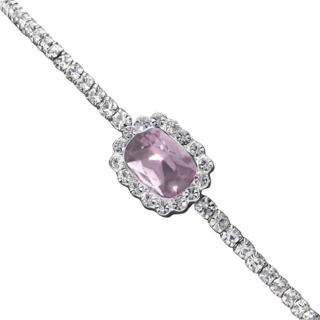Bangle Romantic Shine Metallo Cristallo - Bracciali Rigidi Donna | Stroili