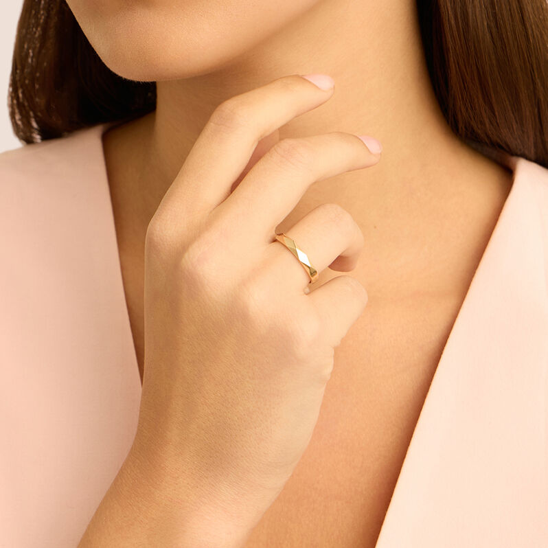 Anello Fascia Isabelle Oro Giallo - Gioielli Donna | Stroili