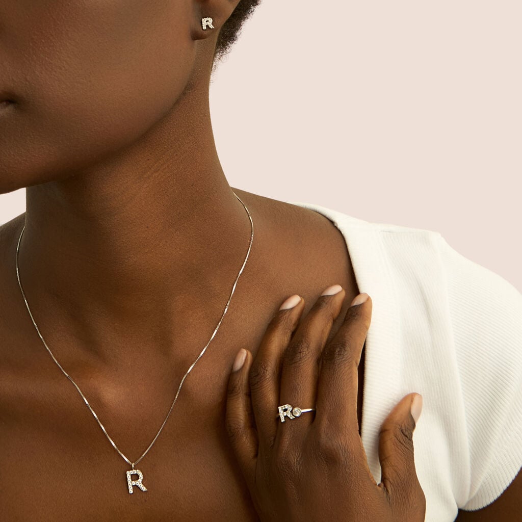 Mono Orecchino Lobo Silver Moments Argento Rodiato Cubic Zirconia