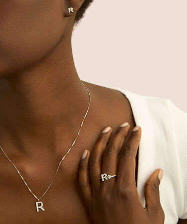 Mono Orecchino Lobo Silver Moments Argento Rodiato Cubic Zirconia