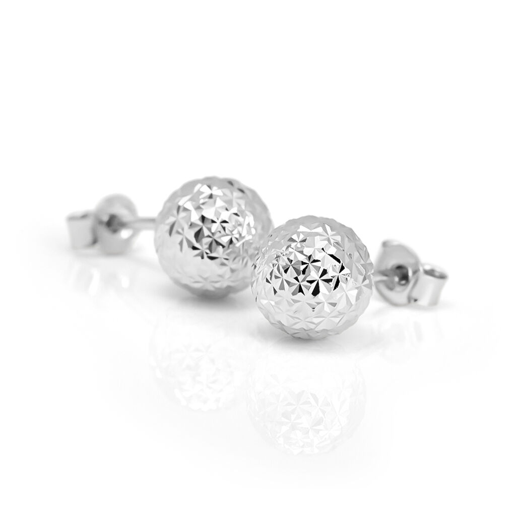 Orecchini Lobo Isabelle Oro Bianco - Orecchini a Lobo Donna | Stroili