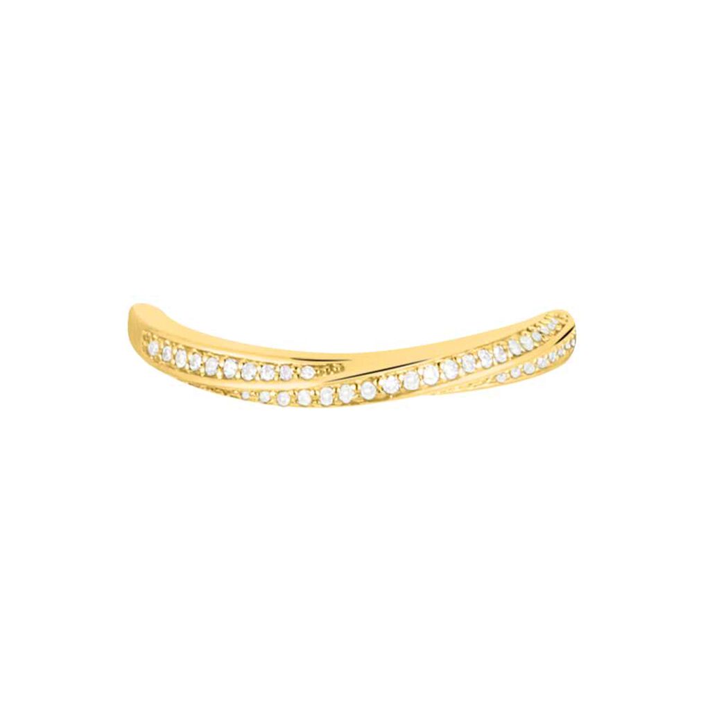 Anello Fascia Sophia Oro Giallo Diamante - Anelli con Pietre Donna | Stroili