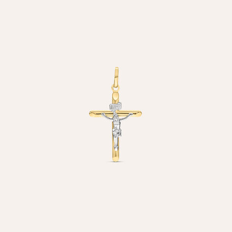 Pendente Religious Gold Oro Bicolore - Ciondoli Unisex | Stroili