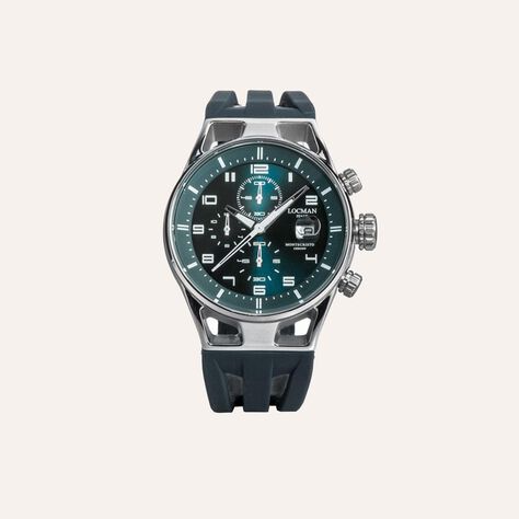 Orologio Al Quarzo Locman Montecristo 0542a19s-00ptwhsl - Orologi con Datario Uomo | Stroili