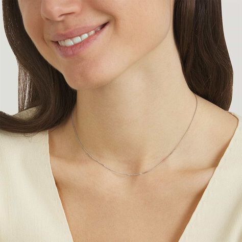 Catenina Poème Oro Bianco - Catenina Donna | Stroili