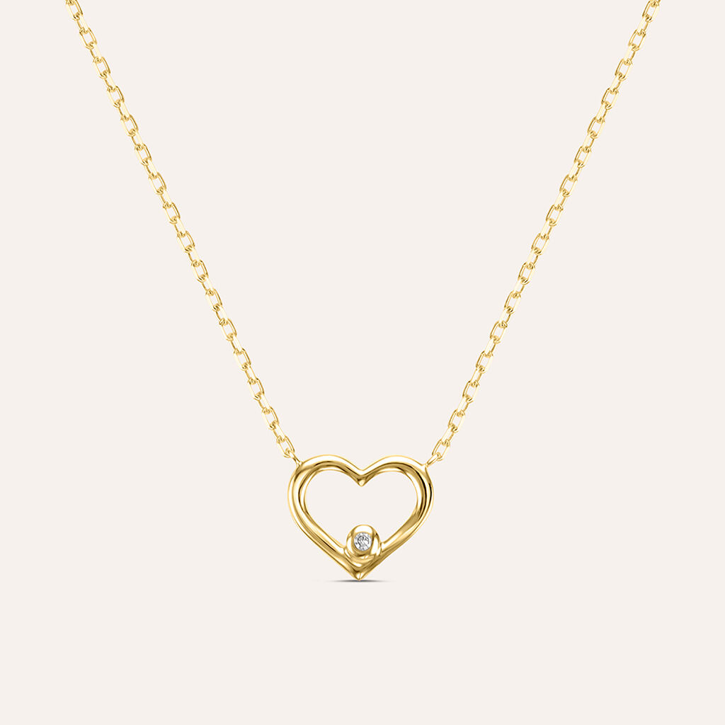Collana Sophia Oro Giallo Diamante - Collane Donna | Stroili