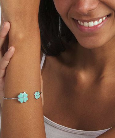 Bangle Lady Sweet Acciaio Quadrifoglio