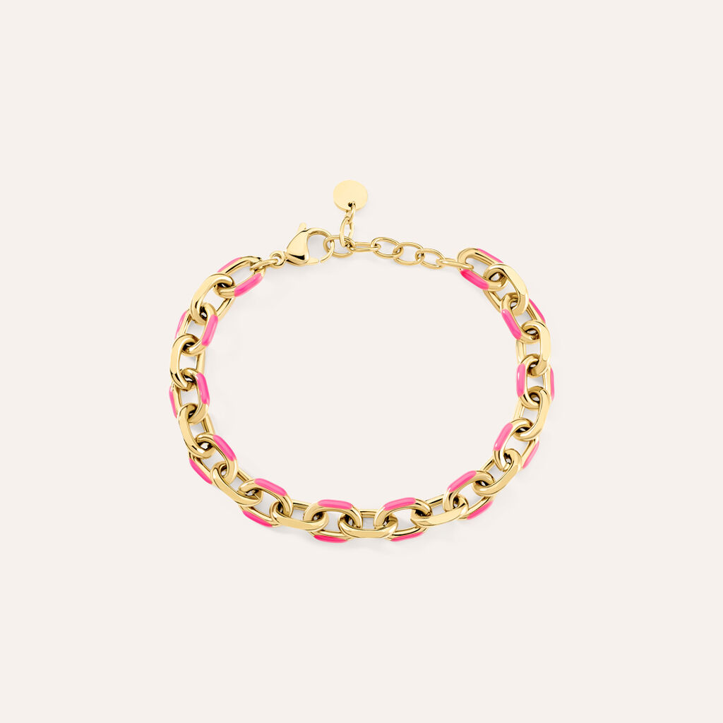 Bracciale Catena Lady Sweet Acciaio Dorato