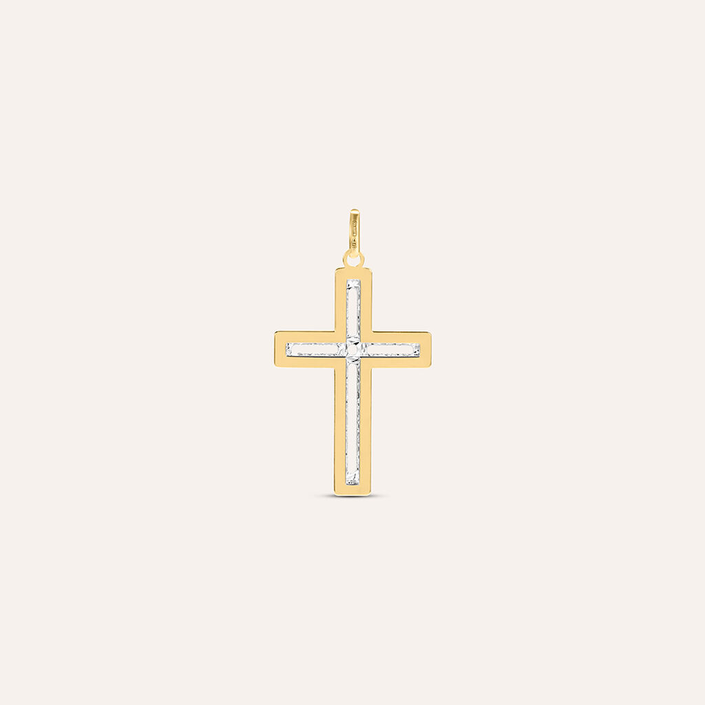 Pendente Holy Oro Bicolore - Ciondoli Unisex | Stroili