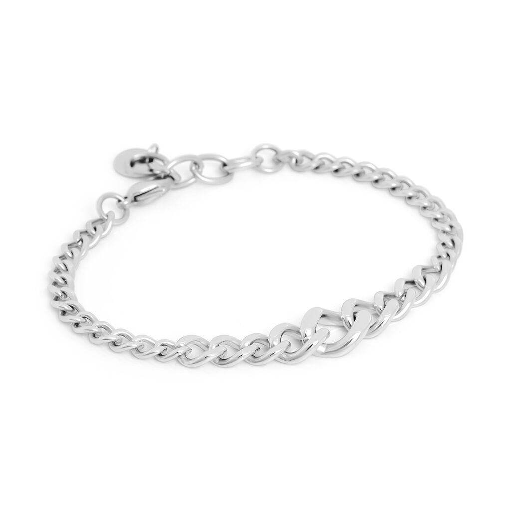 Bracciale Catena Lady Code Acciaio - Bracciali Donna | Stroili