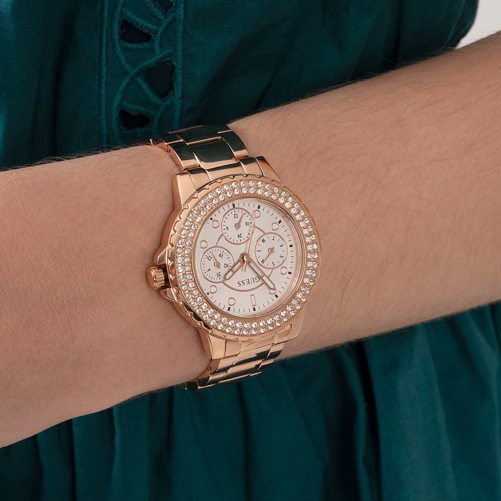 Orologio Al Quarzo Guess Crown Jewel Gw0410l3 - Orologi Donna | Stroili