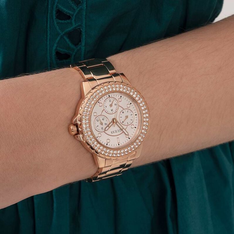 Orologio Al Quarzo Guess Crown Jewel Gw0410l3 - Orologi Donna | Stroili