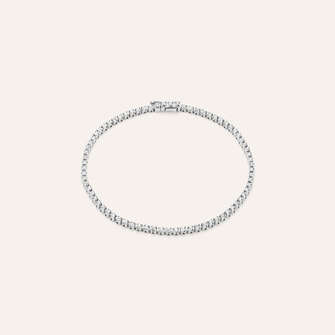 Bracciale Tennis Sophia Oro Bianco Diamante - Bracciali Tennis Donna | Stroili