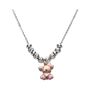 Pendente Love Beats Argento Rosa