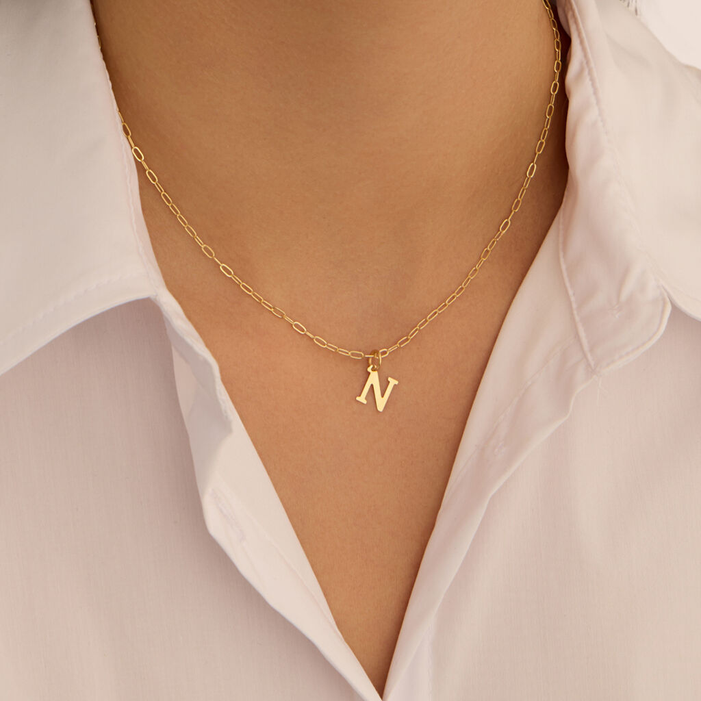 Pendente Poème Oro Giallo