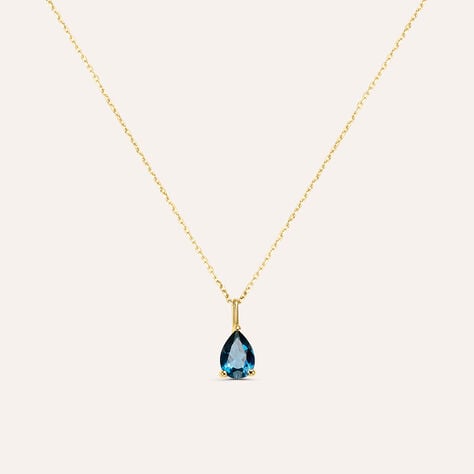 Collana Punto Luce Am&eacute;lie Oro Giallo Topazio - Collane Punto Luce Donna | Stroili