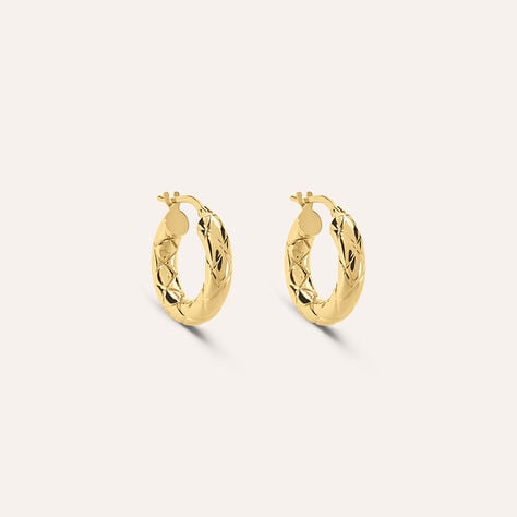 Orecchini A Cerchio Toujours Oro Giallo - Orecchini a Cerchio Donna | Stroili