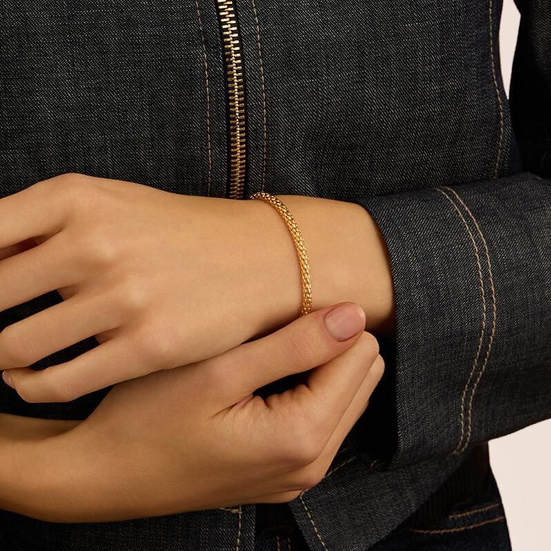 Bracciale Catena Gold Essence Oro Giallo - Bracciali Donna | Stroili