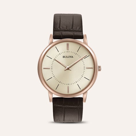 Orologio Al Quarzo Bulova Ultra Slim 97a126 - Orologi solo Tempo Uomo | Stroili