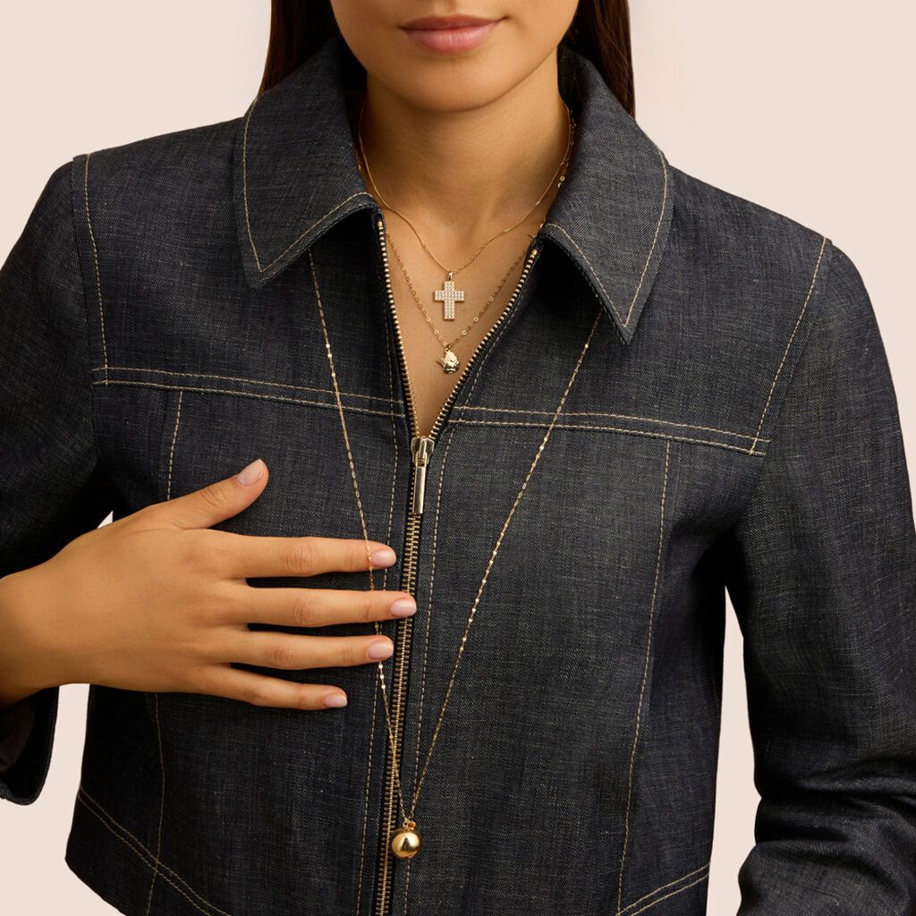 Collana Chiama Angeli Holy Oro Giallo