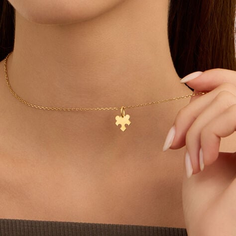 Pendente Poème Oro Giallo - Ciondoli con Incisione Donna | Stroili