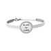 Bangle Go wild for a while a forma di cuore in acciaio e strass - Bracciali Donna | Stroili
