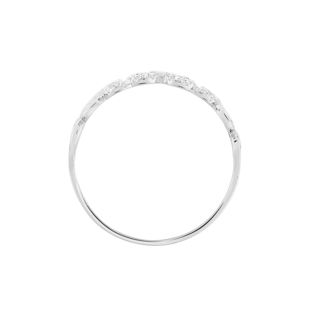 Anello Fascia Sophia Oro Bianco Diamante - Anelli con Pietre Donna | Stroili