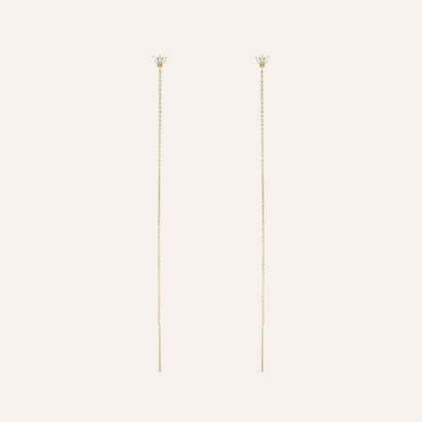 Orecchini Pendenti Golden Dreams Placcato Oro Giallo - Orecchini Pendenti Donna | Stroili