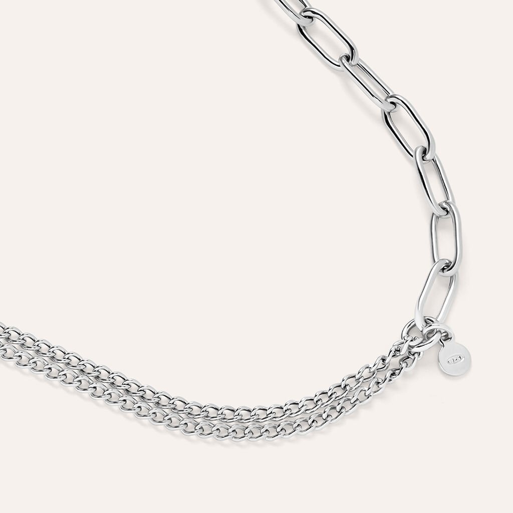 Catena Silver Collection Argento Rodiato - Collane Donna | Stroili