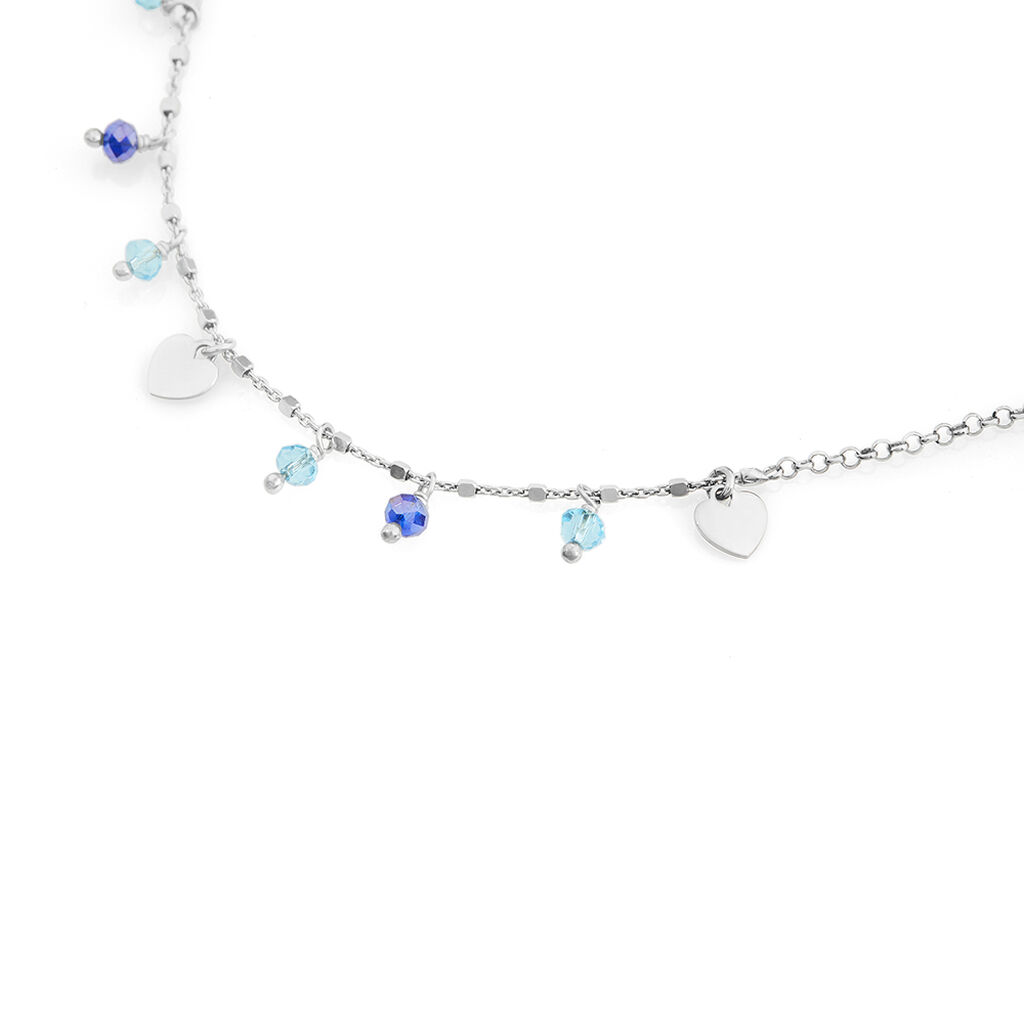Collana Silver Collection Argento Rodiato Pietra sintetica - Collane Donna | Stroili
