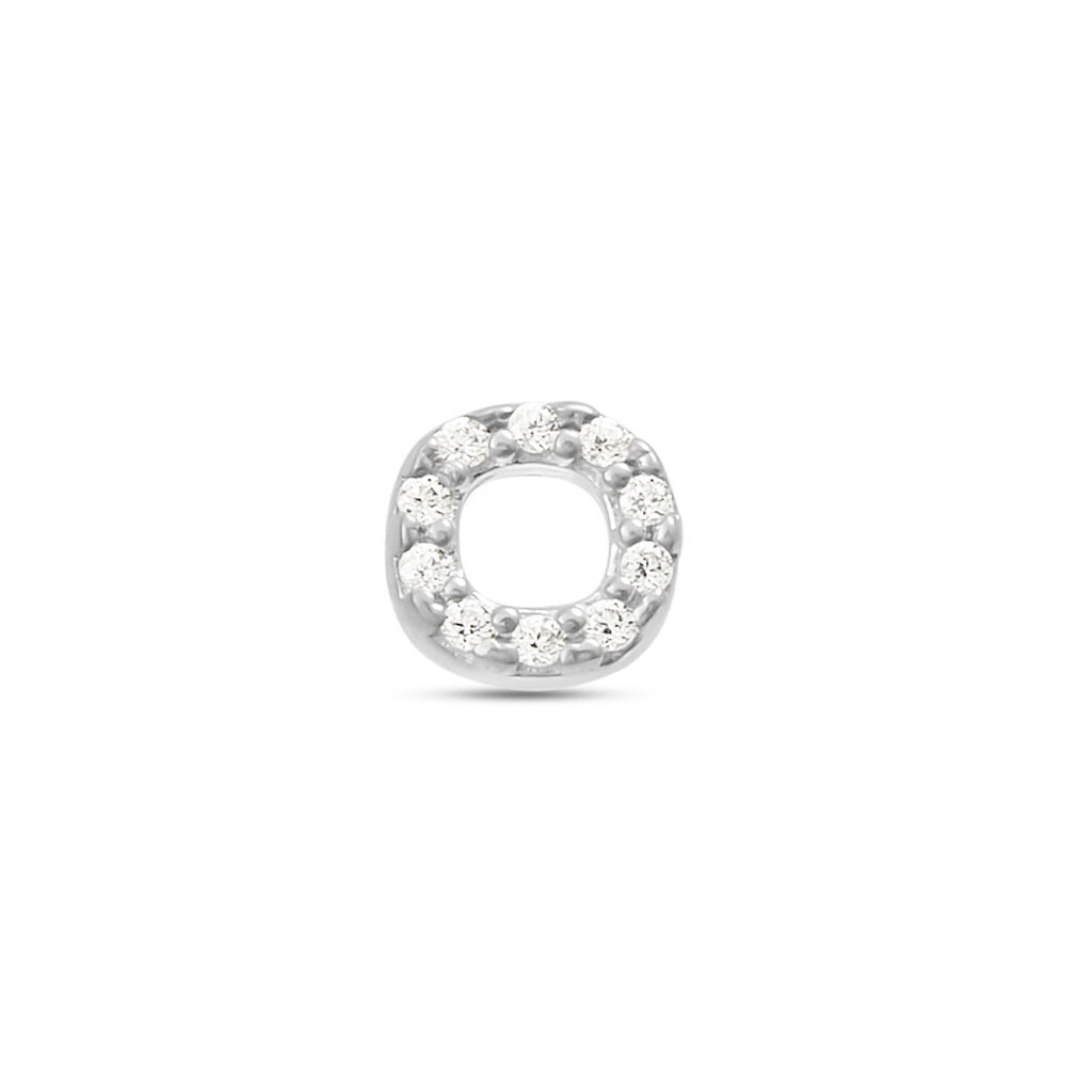 Mono Orecchino Lobo Silver Moments Argento Rodiato Cubic Zirconia
