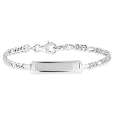 Bracciale Con Targhetta Silver Baby Argento Rodiato - Bracciali con Incisione Bambino | Stroili