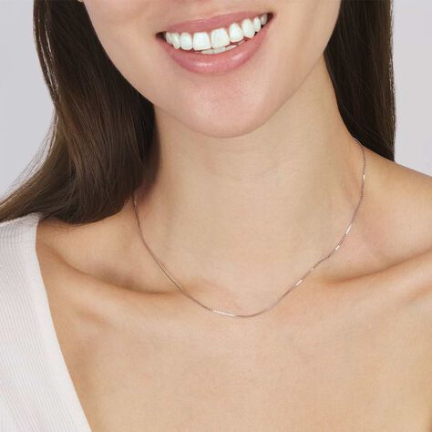 Catenina Silver Collection Argento Rodiato - Catenina Unisex | Stroili