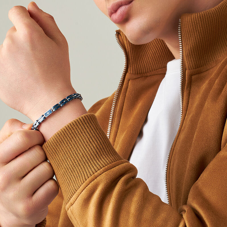 Bracciale Man Code Acciaio - Bracciali Uomo | Stroili