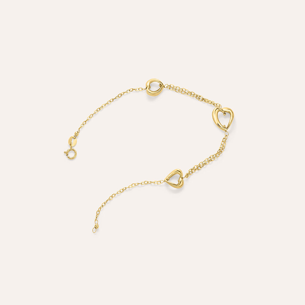 Bracciale Gold Essence Oro Giallo - Bracciali Love Donna | Stroili