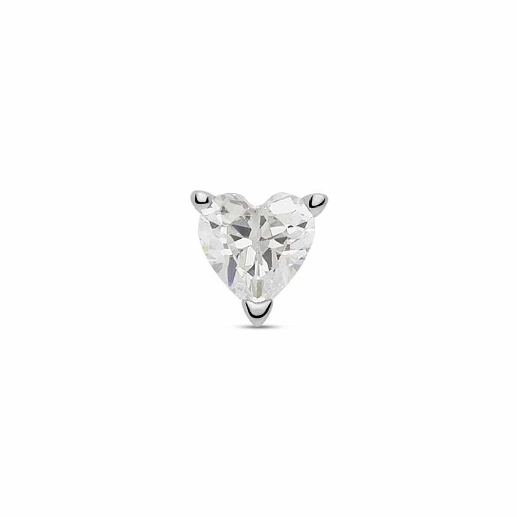 Piercing Orecchio Punto Luce Bon Ton Oro Bianco Cubic Zirconia - Piercing Orecchio Donna | Stroili