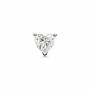 Piercing Orecchio Punto Luce Bon Ton Oro Bianco Cubic Zirconia