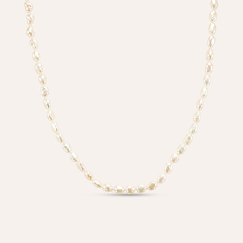 Collana L'homme Or Oro Giallo Perla D'Acqua Dolce - Collane Uomo | Stroili