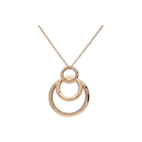 Girocollo in ottone bronzato e glitter bronzo - Collane Donna | Stroili