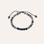 Bracciale Man Code Ottone Nero Diaspro