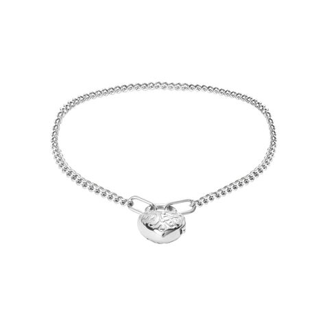 Bracciale Catena Silver Collection Argento Rodiato - Bracciali Love Donna | Stroili