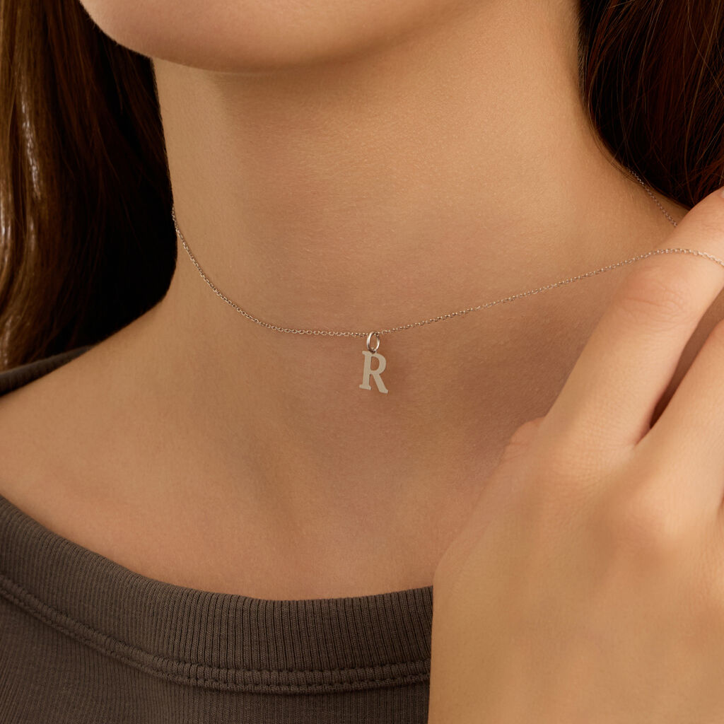 Pendente Poème Oro Bianco